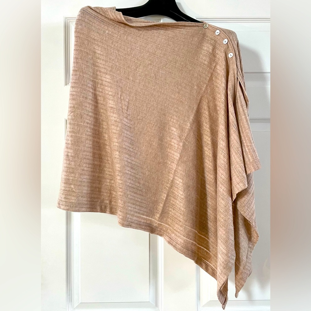 NWT Mahina Side Button Knit Poncho -Women’s S/M